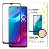 Wozinsky super durable Full Glue apsauginis stiklas full screen with Case Friendly TCL 30 juodas frame
