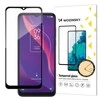 Wozinsky super tough Full Glue apsauginis stiklas viso ekrano su rėmeliu Case Friendly TCL 306 juodas