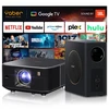Projektorius Yaber K3 Pro LCD Full HD su JBL kolonėlėmis ir žemų dažnių kolonėle, juodas