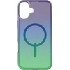 ZAGG Milan Snap Dėklas su MagSafe, skirtas iPhone 16 Plus – žalia/violetinė