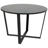 Black Red White Home4You Valgomojo stalas AMBLE D110xh75cm, juodas marmuras Stalas (MT_ACT/STO_GOSOL_110X75-BLACK)