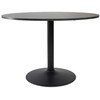 Black Red White Home4You Valgomojo stalas IBIZA Juodas marmuras Stalas (MT_ACT/STO_GRAUS_110X74-BLACK)