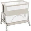 Bedside travel cot Dream 55 rusvai gelsvas