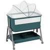 Bedside travel cot Dream 55 Žalias