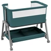 Bedside travel cot Dream 55 Žalias