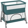 Bedside travel cot Dream 55 Žalias