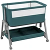 Bedside travel cot Dream 55 Žalias