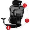 Žaidimų kėdė Huzaro Combat 7.0 Gaming Chair, Juoda