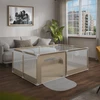Tulano Baby playpen Cozy 22 rusvai gelsvas - 180 cm