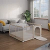 Meester Group Sp. z o.o. Meester Group Sp. su o.o. Baby playpen Cozy 20 rusvai gelsvas - 130 cm