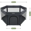 Meester Group Sp. z o.o. Meester Group Sp. su o.o. Baby playpen Cozy 30 Graphite
