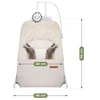 Meester Group Sp. z o.o. Meester Group Sp. su o.o. Baby rocking chair Moon 10 rusvai gelsvas