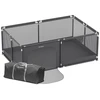 Tulano Meester Group Sp. su o.o. Children's playpen Cozy 22 Graphite - 180 cm