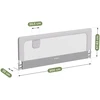 Meester Group Sp. z o.o. Meester Group Sp. su o.o. Cover 30 Baltas-Pilkas 200 cm bed guard rail