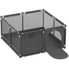 Tulano Meester Group Sp. su o.o. Cozy 20 Graphite baby playpen - 130 cm