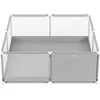 Meester Group Sp. z o.o. Meester Group Sp. su o.o. Cozy 28 Pilkas baby playpen