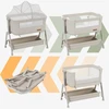 Tulano Dream 50 rusvai gelsvas crib for extra beds