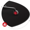 Žaidimų kėdės kilimėlis Huzaro FloorMat 3.0, 120cm, Juodos spalvos
