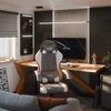 Meester Group Sp. z o.o. Force 2.7 Pilkas velour gaming chair