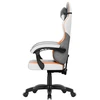 Meester Group Sp. z o.o. Force 2.7 Pilkas velour gaming chair