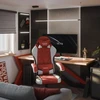 Meester Group Sp. z o.o. Force 2.7 Raudona velour gaming chair