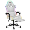 Meester Group Sp. z o.o. Force 4.7 RGB Baltas gaming chair