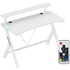 Huzaro Hero 1.9 RGB Baltas Gaming Desk