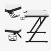 Meester Group Sp. z o.o. Hero 2.5 Baltas 120 cm gaming desk