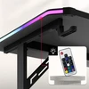 Huzaro Hero 4.6 RGB Juodas Gaming Desk