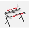 Meester Group Sp. z o.o. Hero 5.0 Baltas 120 cm gaming desk