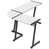 Meester Group Sp. z o.o. Hero 6.0 Baltas 147 cm corner gaming desk