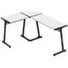 Meester Group Sp. z o.o. Hero 6.0 Baltas 147 cm corner gaming desk