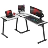 Meester Group Sp. z o.o. Hero 6.0 Baltas 147 cm corner gaming desk