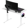 Meester Group Sp. z o.o. Hero 7.9 Baltas 100 cm electric gaming desk