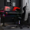 Huzaro Hero 8.7 RGB Electric Gaming Desk – Juodas