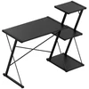 Meester Group Sp. z o.o. Leader 3.5 Juodas 116 cm desk with shelves