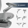 Meester Group Sp. z o.o. Leadpro 8.7 Pilkas swivel chair