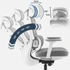 Meester Group Sp. z o.o. Office chair with massage Visioner 6.1 Pilkas