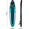 Meester Group Sp. z o.o. SUP swim board Zander 350 Žalias