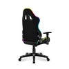 Žaidimų kėdė vaikams Huzaro Ranger 6.0 RGB, Juodos spalvos