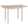 Signal Meble Valgomojo stalas SIGNAL Flip 80, 80(160)x80 x78 cm