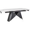 Signal Meble Valgomojo stalas Armando, 160-240 x 90 cm, balta