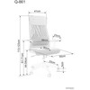 Signal Meble Biuro kėdė Q-861 R, juoda
