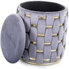 Fotelis Signal Meble Tiara Velvet pufas