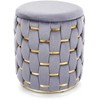 Fotelis Signal Meble Tiara Velvet pufas