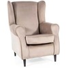 Fotelis Signal Meble „Fotel Baron Velvet“