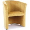 Signal Meble Fotelis Signal TM-1 VELVET, geltonas