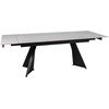 Signal Meble Valgomojo stalas Laconi, 160-220 x 90 cm, balta
