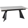 Signal Meble Valgomojo stalas Laconi, 160-220 x 90 cm, balta