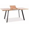 Signal Meble Valgomojo stalas BRICK, 120(160) x 80 cm